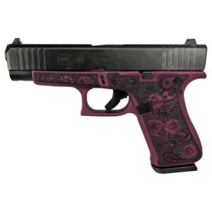 Glock G48 Custom Black Cherry Paisley Compact 9mm – Einzigartiges Design trifft auf Präzision
