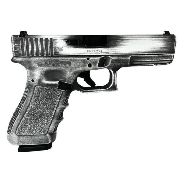 Glock G17 Gen 3 Custom Destressed White Standard 9mm 4.49“ 17rds, Distressed White