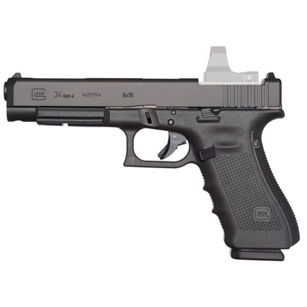 Glock G34 Gen 4 MOS Competition 9mm 5.31“ 17rds, Schwarz zu verkaufen