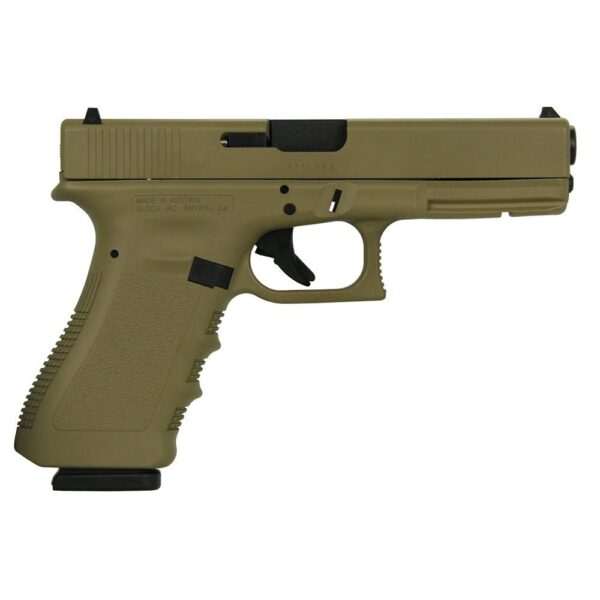 Kaufen Glock G17 Gen 3 Custom FDE Standard 9mm 4.49“ 17rds, Flat Dark Earth