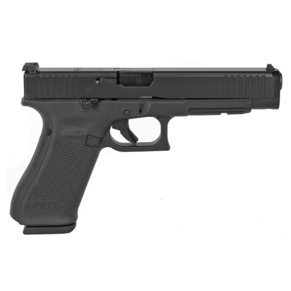 Glock G34 Gen 5 MOS Wettbewerb 9mm 5.31" 17rds, Schwarz